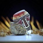 خاتم عقيق اصلي يماني - أوسان.كوم