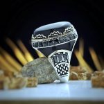 خاتم فضة رجالي عيار 925 - أوسان.كوم