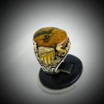 خاتم الاتحاد 1 خاتم فضة بشعار نادي الاتحاد السعودي