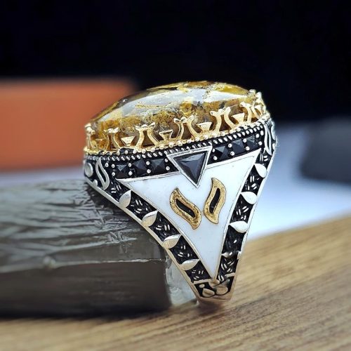 العقيق اليمني 16 خاتم عقيق اصلي