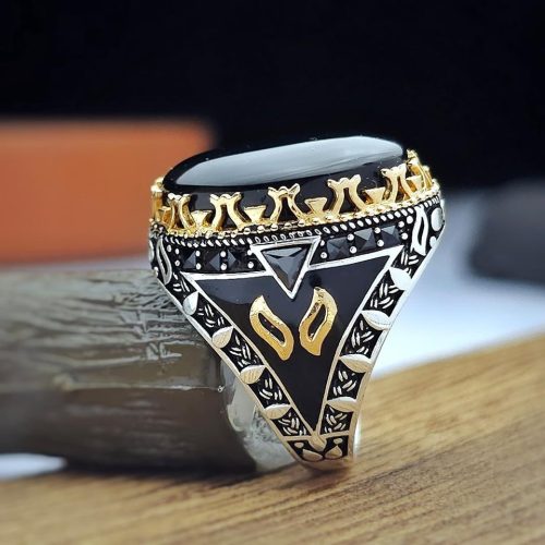 أحدث خواتم فضة رجالية